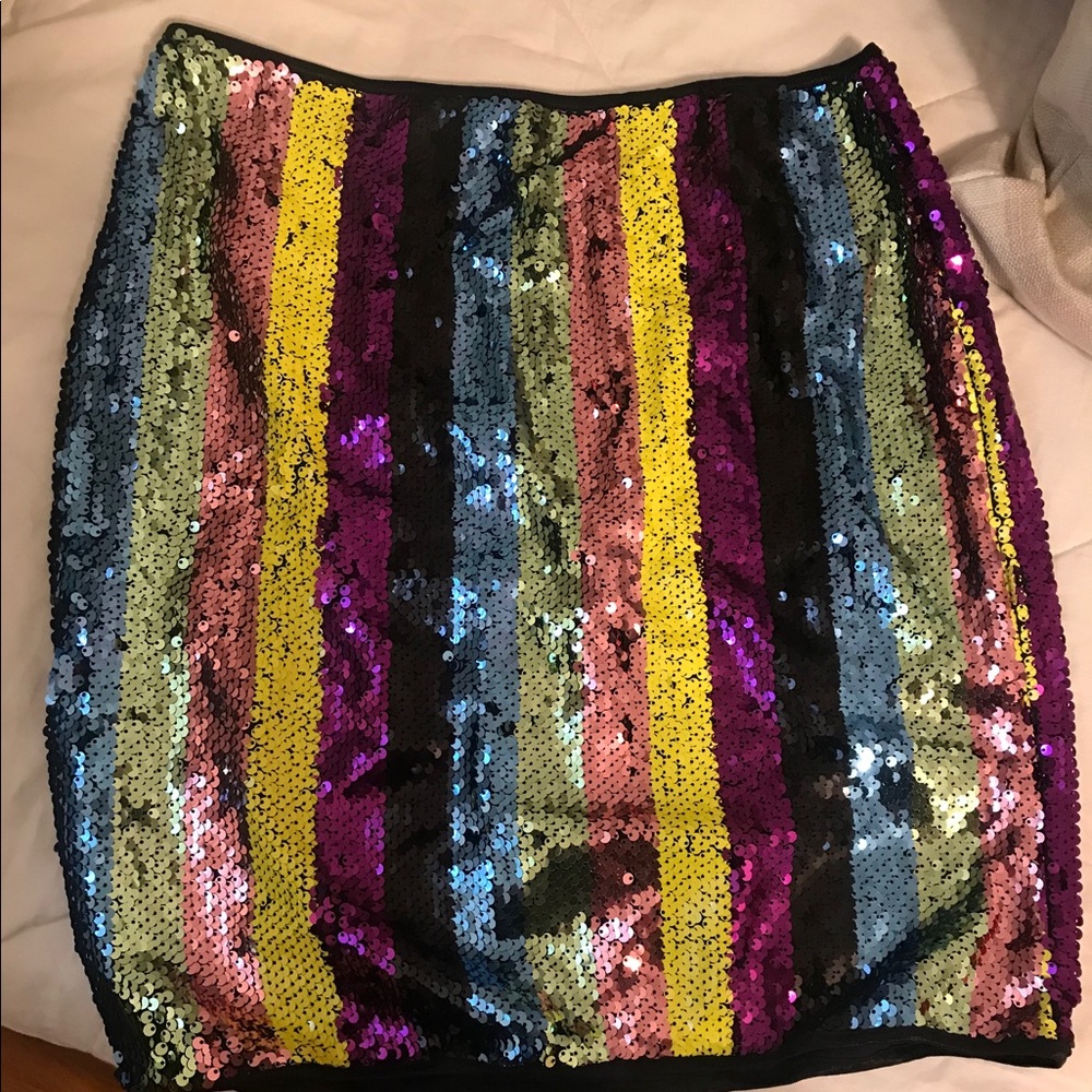 Sequin skirt